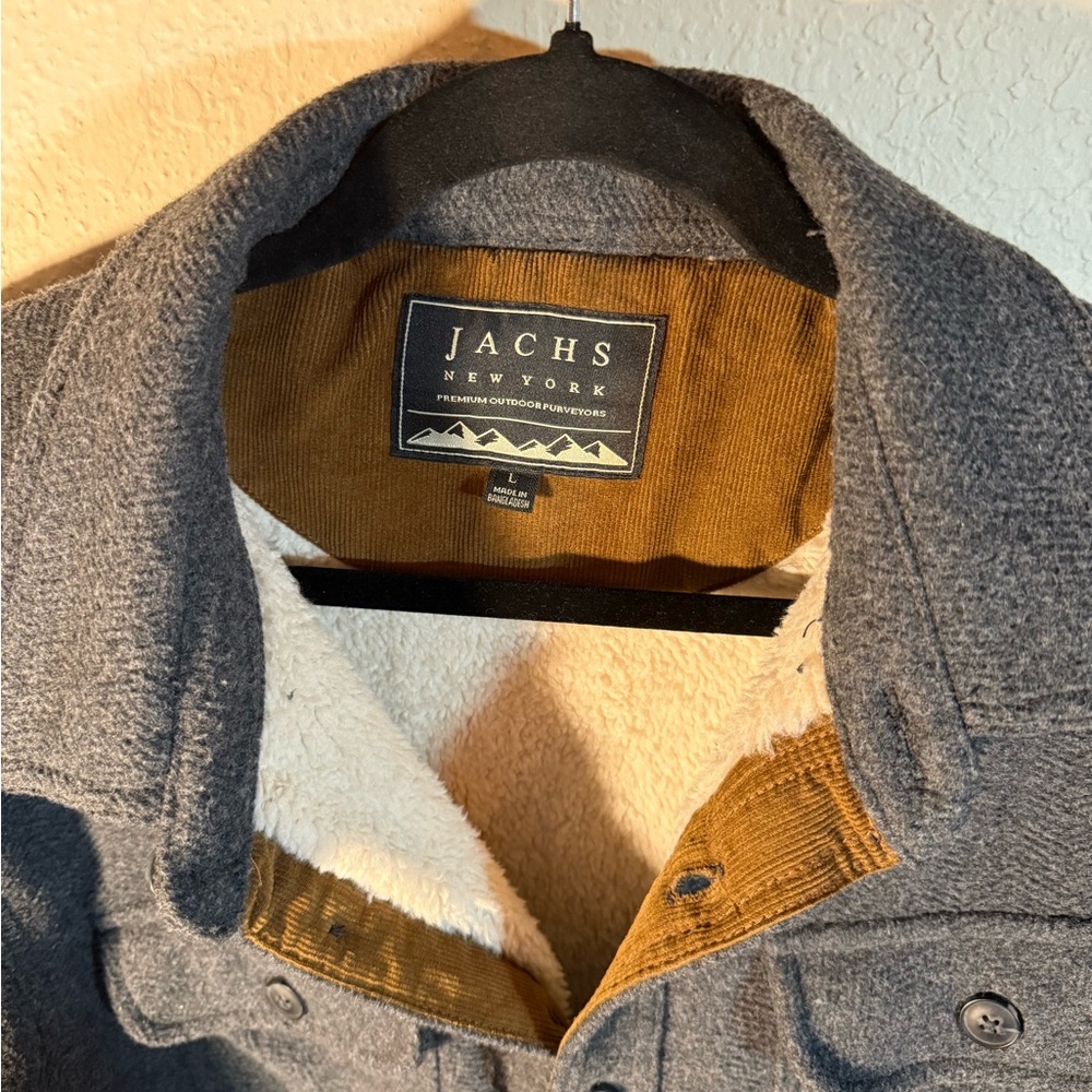 Gray Men's Jacket - Picture 2 of 6